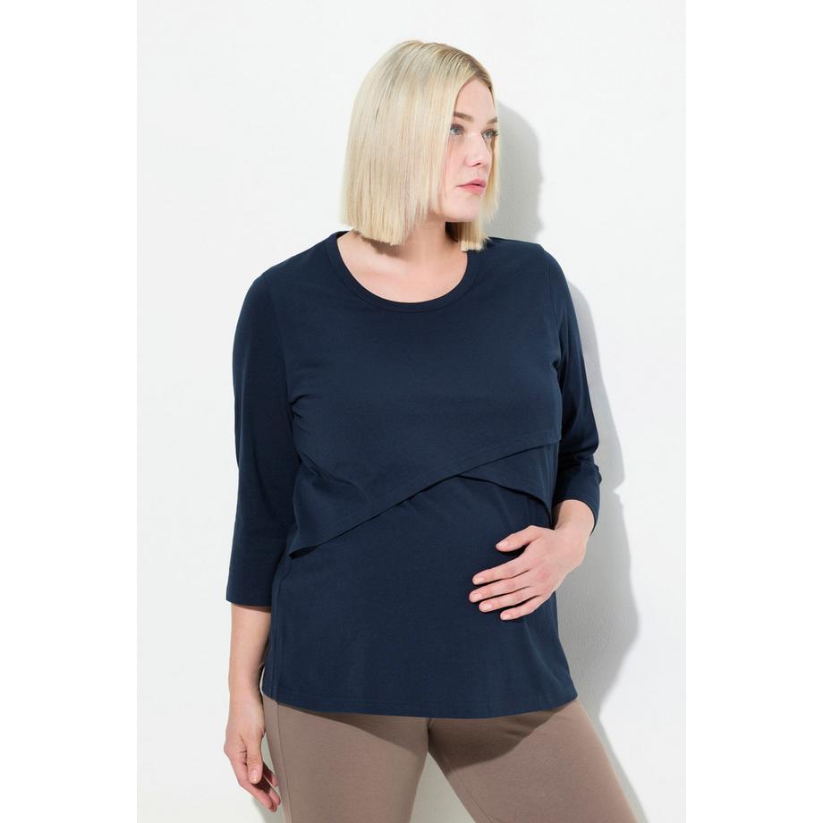 Ulla Popken Bellieva Maternity Shape T-Shirt Stillfunktion  