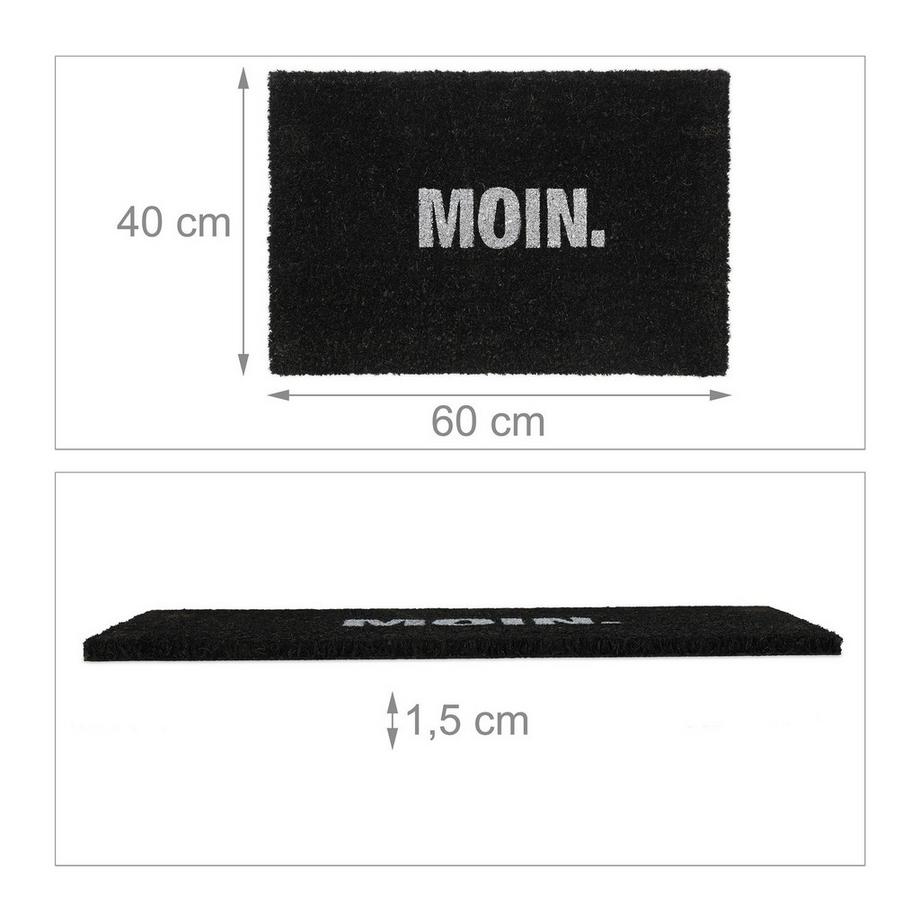 Northio Paillasson en fibre de coco Moin  