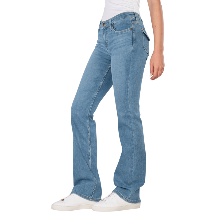 Lee Jessica Jeans Bootcut con Tasca a Coperchio  