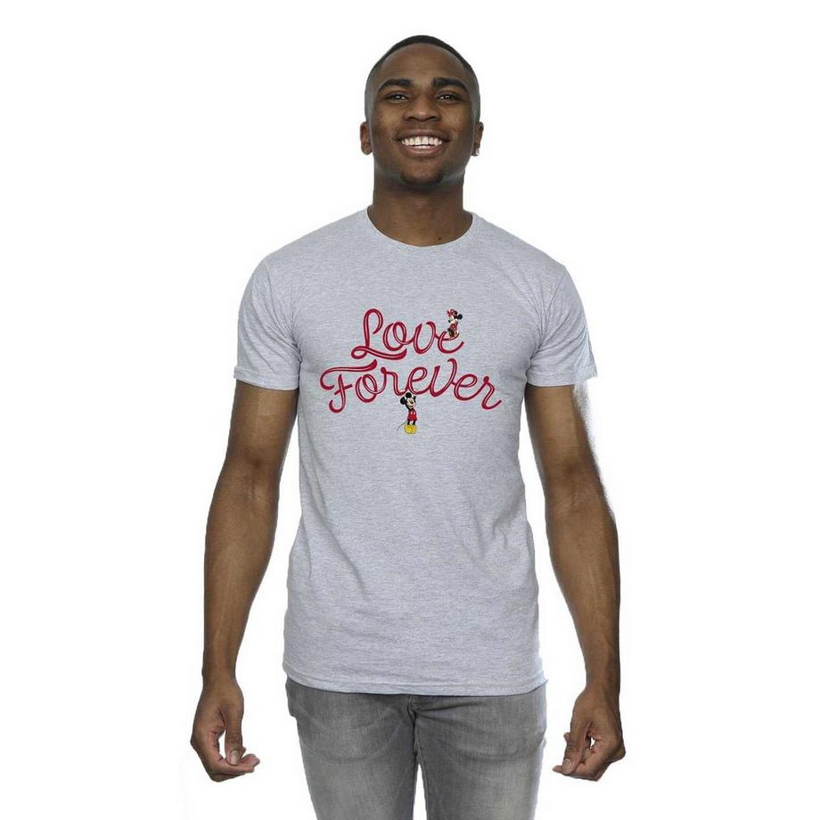 Disney Love Forever T-Shirt Stampata  