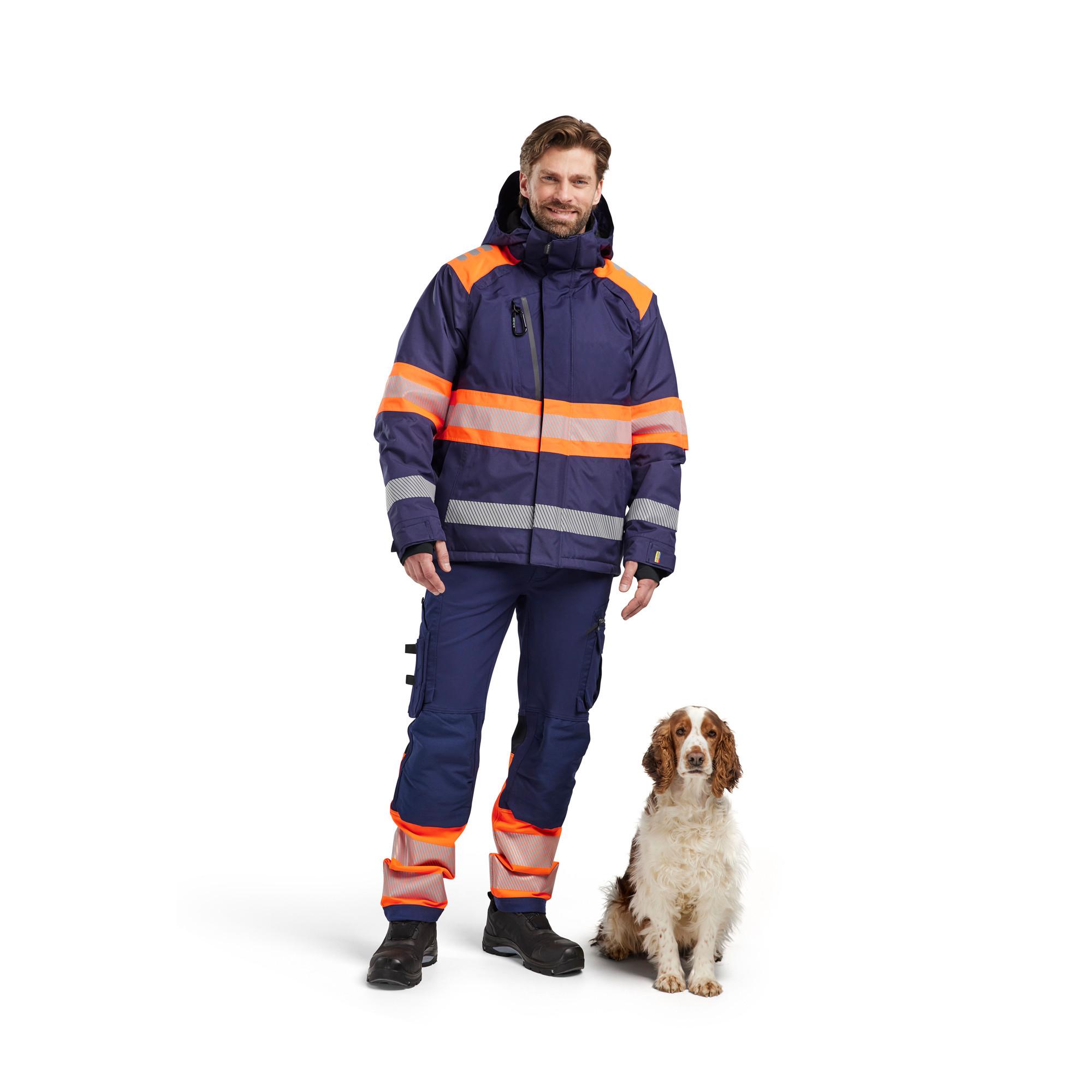 Blaklader Hi-Vis Class 1 Winter Regenjacke  