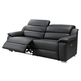 Vente-unique Relaxsofa elektrisch 3Sitzer ARENA III Leder  