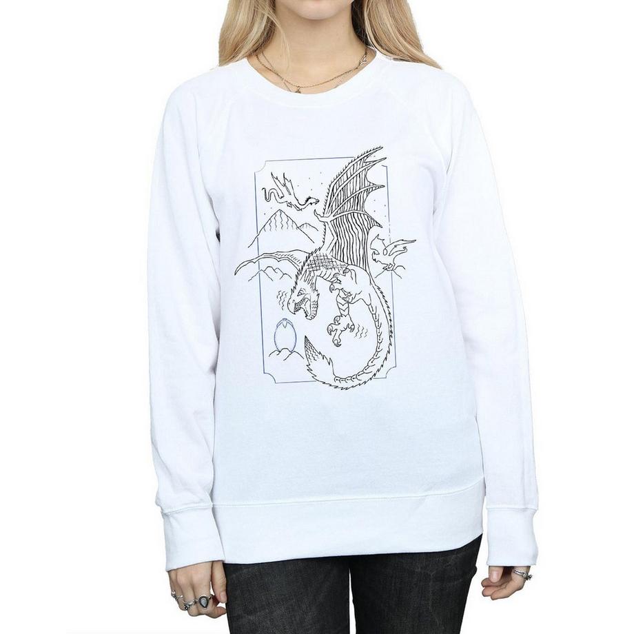 Harry Potter Felpa Grafica Drago  