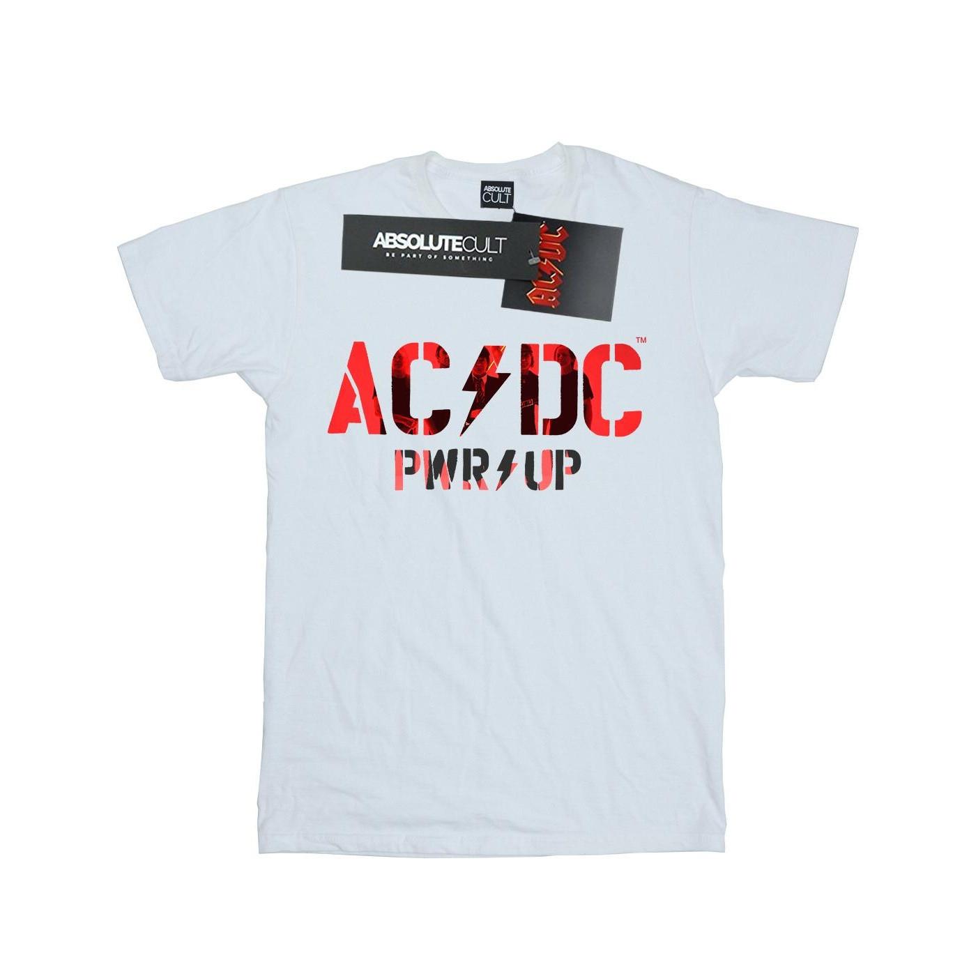 AC/DC  Tshirt PWR UP PHOTO LOGO 