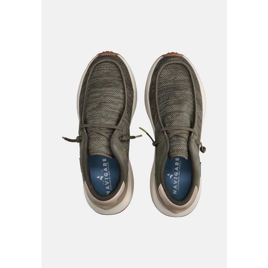 Navigare Chaussure à lacets avec tissu tricoté  