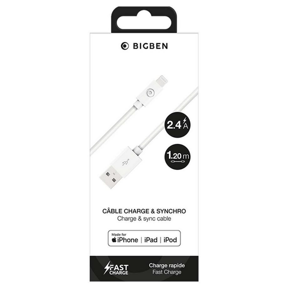 BigBen Connected  Câble USB A/Lightning 