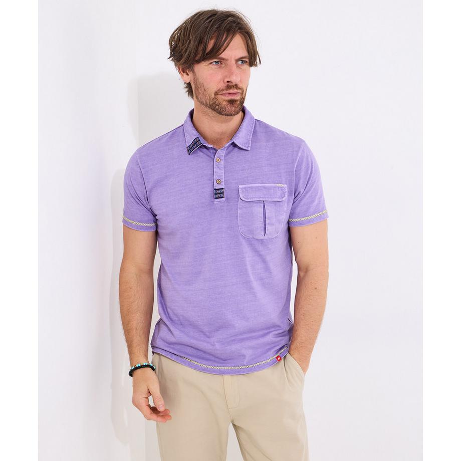 Joe Browns Polo Poche Poitrine Délavé  