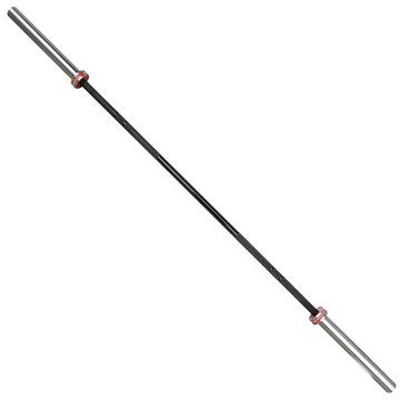 Barra in alluminio "Barbell" 220cm Ø 50mm + 2 fermi a disco