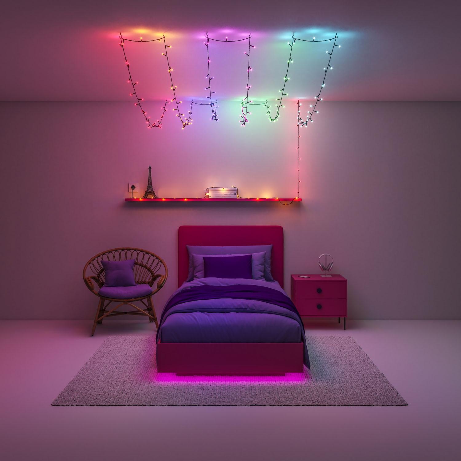 WIZ Guirlande lumineuse féerique LED intelligente WiFi  