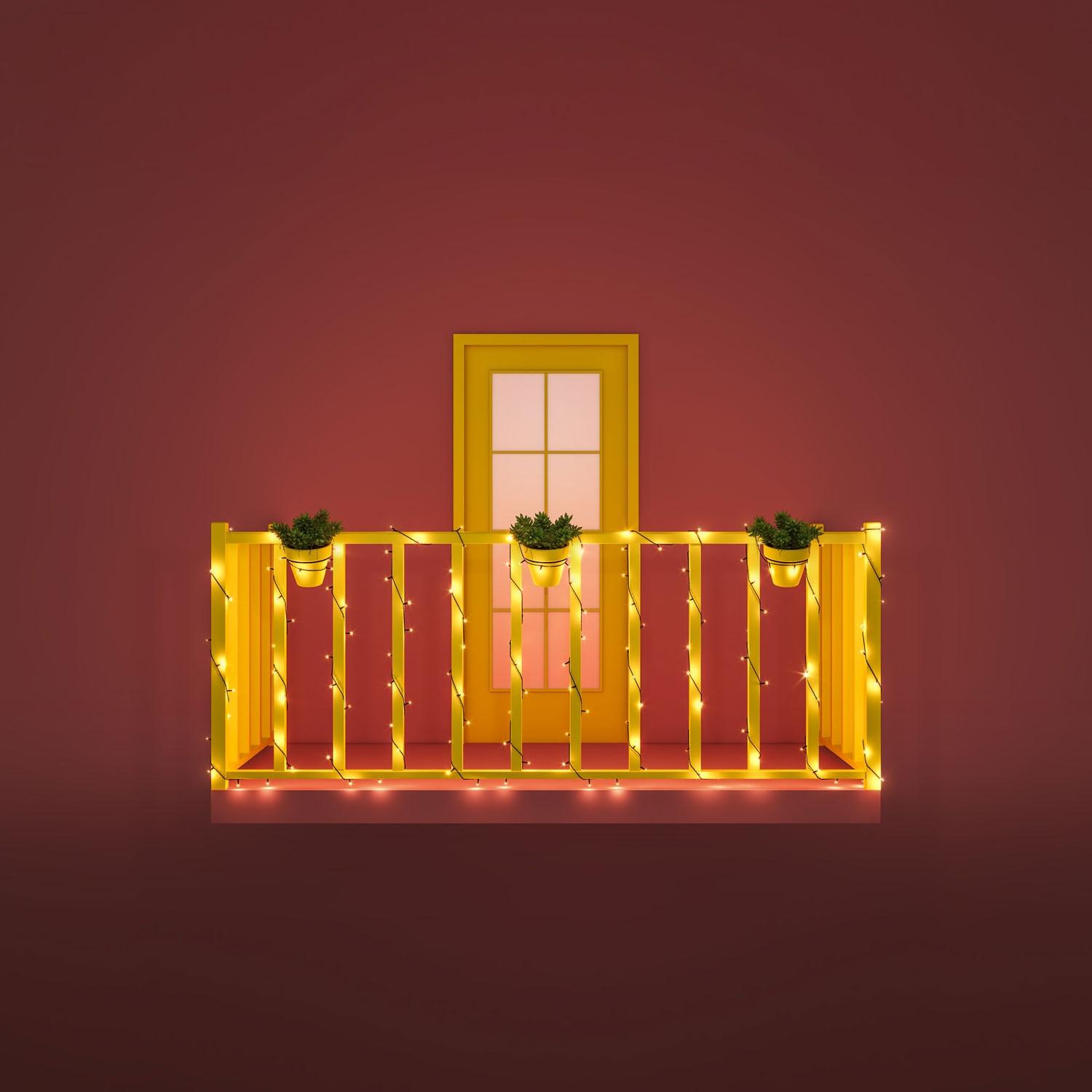 WIZ Guirlande lumineuse féerique LED intelligente WiFi  