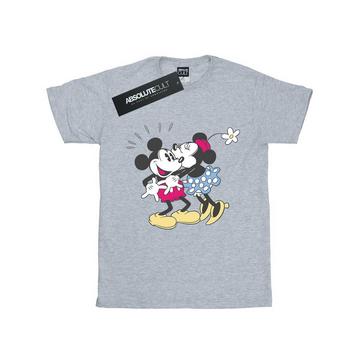 Mickey And Minnie Mouse Kiss TShirt