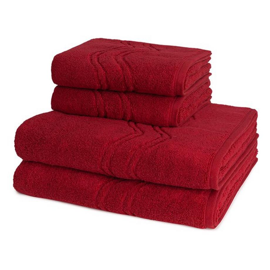 Cashmere feeling set de serviettes 4 pièces