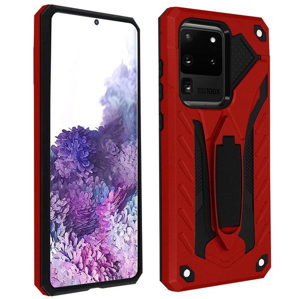 Avizar  Cover Antishock Galaxy S20 Ultra Rosso 