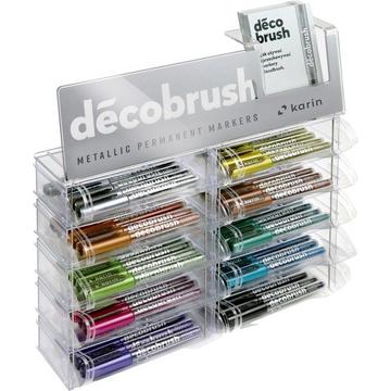 KARIN Deco Brush Metallic 28Z2 Display 120 Stück
