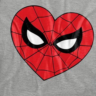 Spider-Man Herz Grafikdruck T-Shirt  