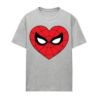 Spider-Man Herz Grafikdruck T-Shirt  