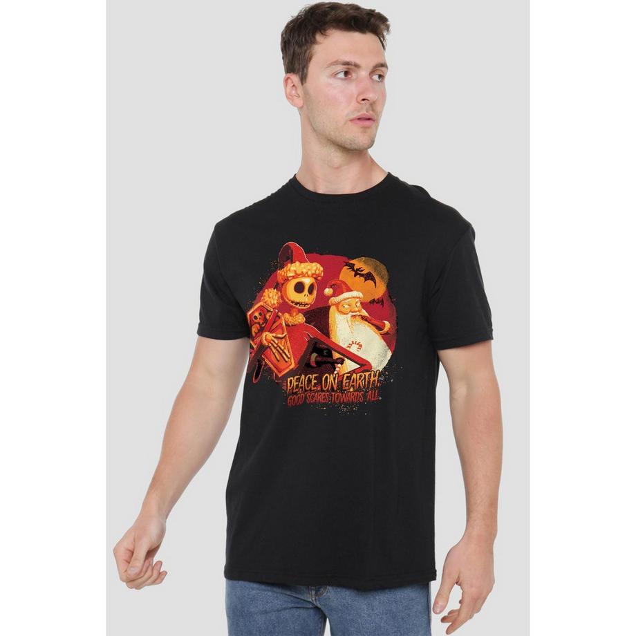 The Nightmare Before Christmas  Good Scares Towards All Maglietta 