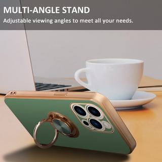 Cadorabo  Hülle für Apple iPhone 14 PRO mit Ring - Schutzhülle 