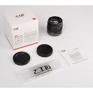 7ARTISANS  7Artisans A013B-L lentille et filtre d'appareil photo MILC Objectif standard Noir 