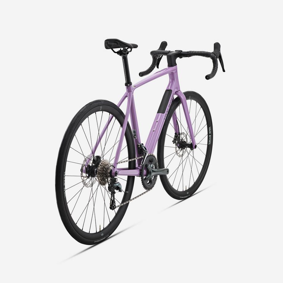 VAN RYSEL  Vélo de route carbone Shimano Tiagra 2x10v, EDR CF violet 