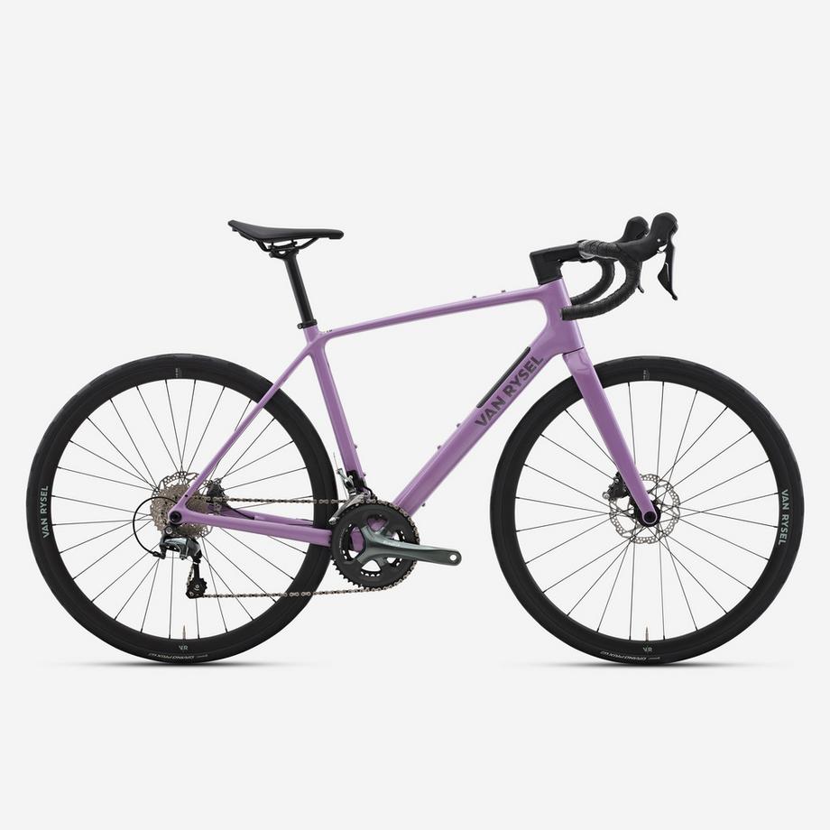 Vélo de route carbone Shimano Tiagra 2x10v, EDR CF violet