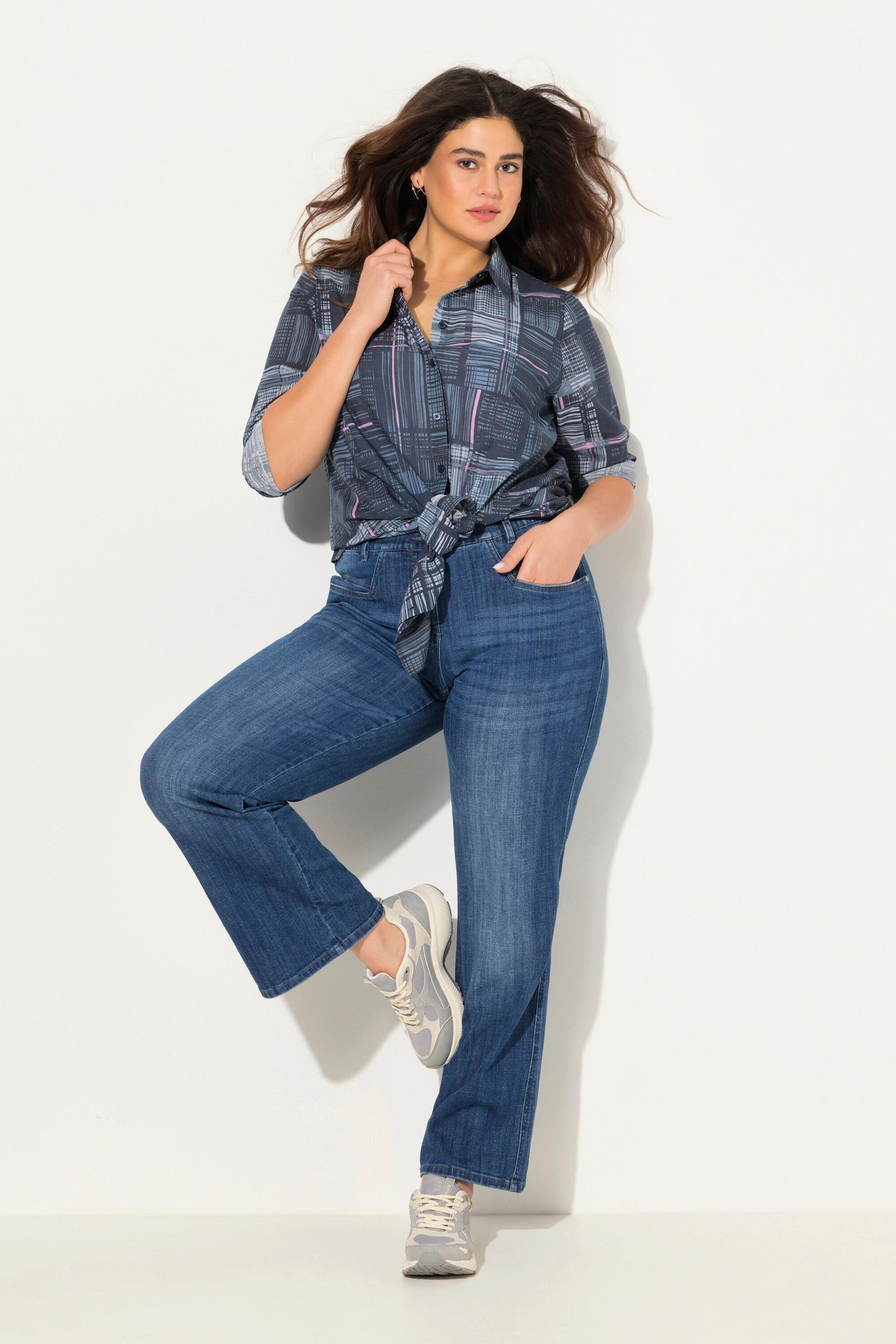 Ulla Popken  Jeans Mary, gerades Bein, Stretchkomfort 