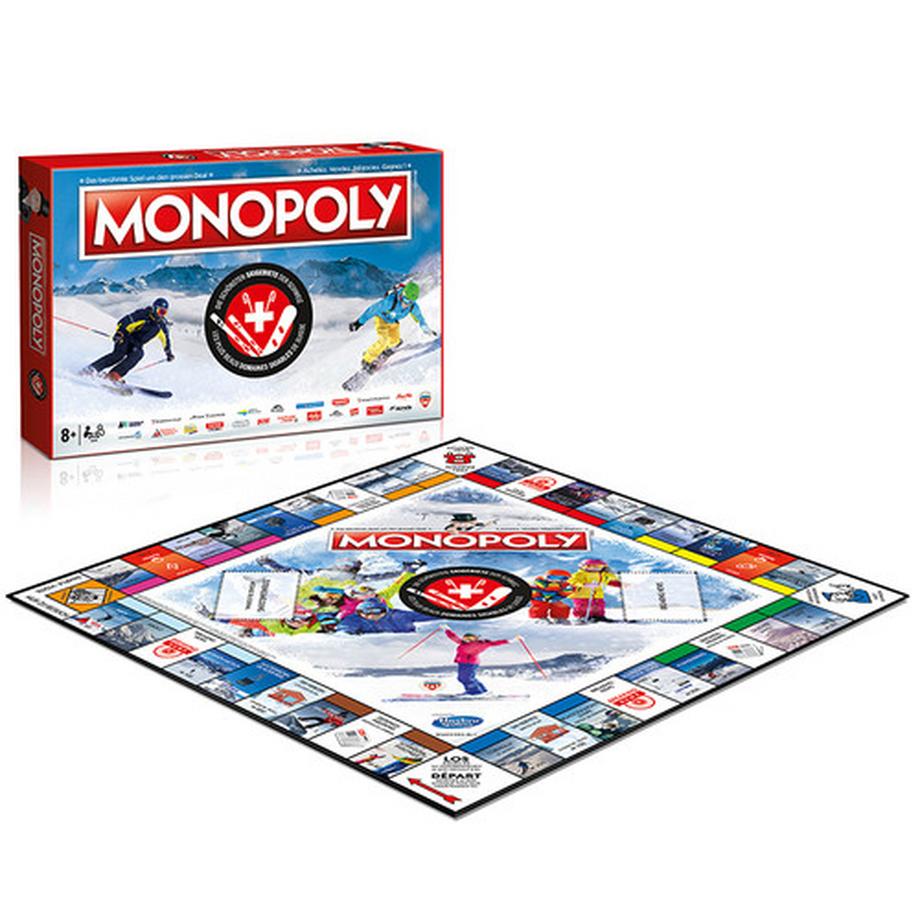 Unique Gaming Partners  Monopoly Die schönsten Skigebiete der Schweiz 