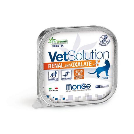 Monge  VetSolution per gatti Renal e Ossalato - Multipack 