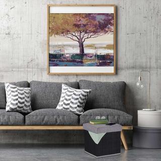 B2X Schwarzer Hocker mit Stauraum  