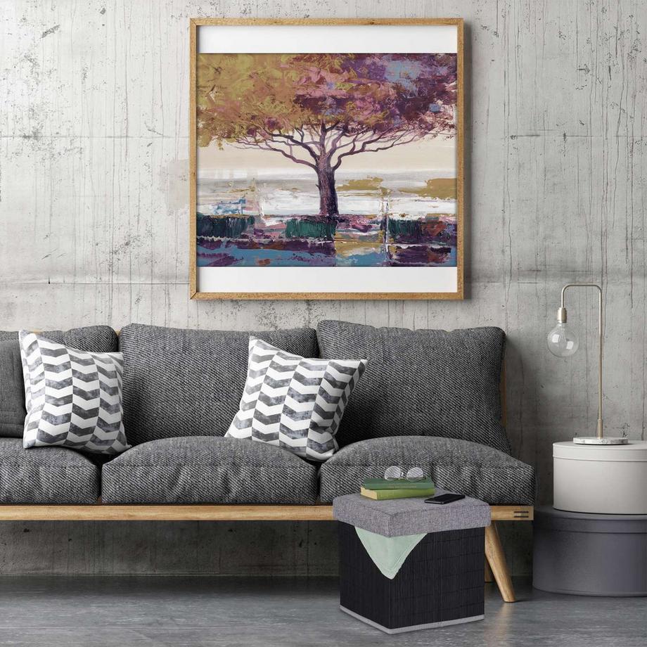 B2X Tabouret noir avec espace de rangement  