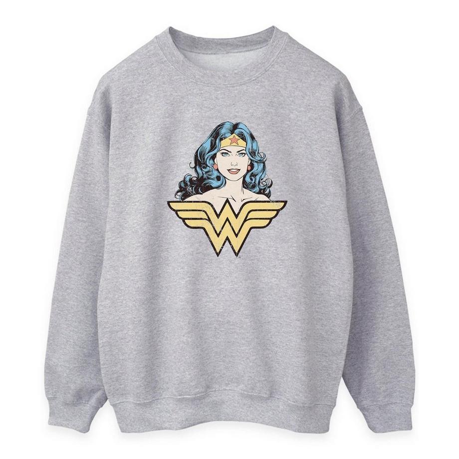 Wonder Woman Wonder Woman Gaze Grafik Sweatshirt  