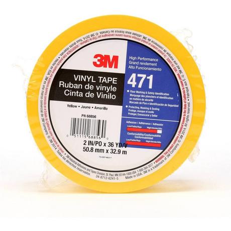 3M  Nastro adesivo in PVC Giallo (L x L) 33 m x 50 mm 