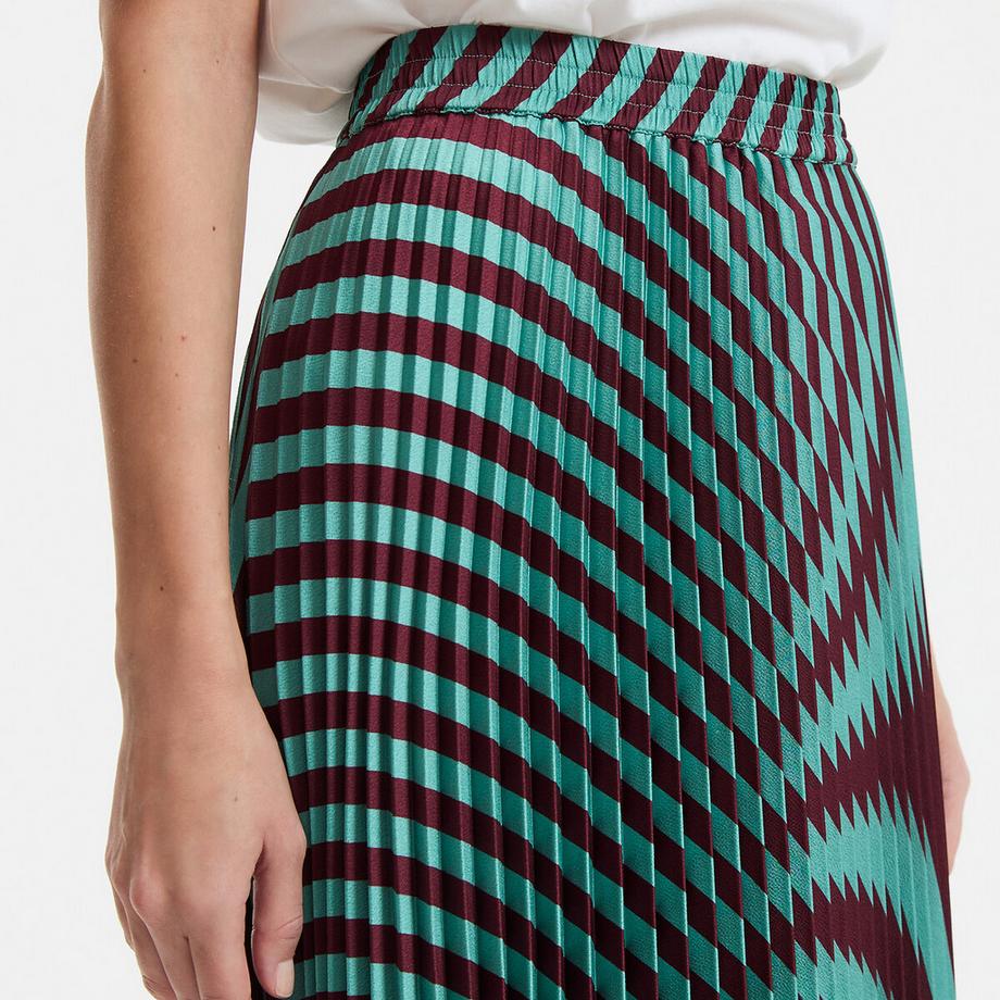 La Redoute Collections Gonna plissettata a righe  