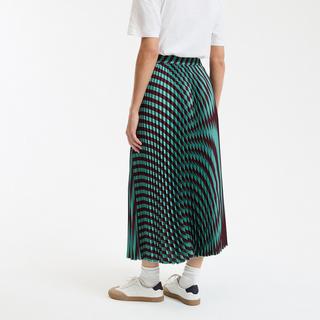 La Redoute Collections Gestreifter Plisseerock  