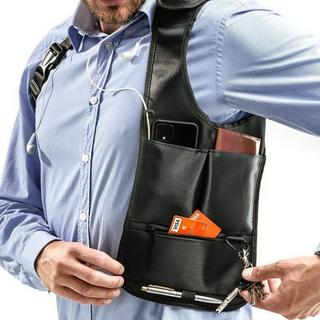 B2X  Umhängetasche / Unterarmtasche - Anti-Diebstahl 