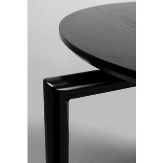 KARE Design Table d&#039;appoint Easy Living bois rond 46  