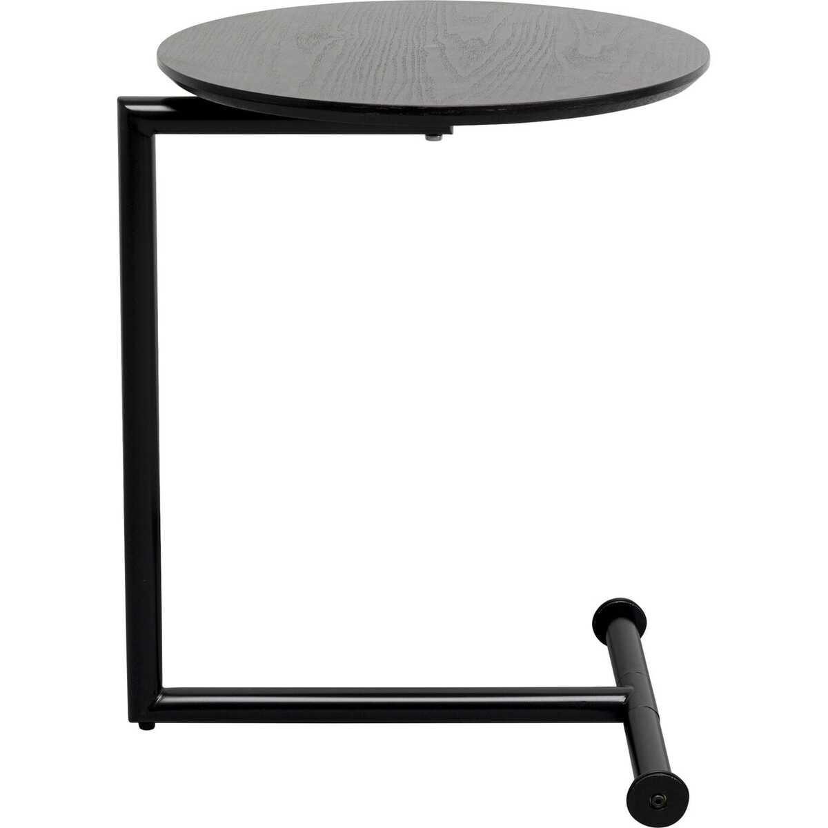 KARE Design Table d'appoint Easy Living bois ronde 46  