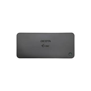 DICOTA  D31951-CH Notebook-Dockingstation & Portreplikator Kabelgebunden USB Typ-C Schwarz 