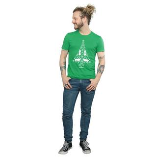 Disney Frozen Weihnachtsbaum Grafik T-Shirt  