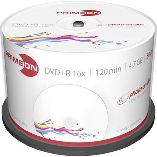 Primeon  DVD+R vergine 4.7 GB 50 pz. Torre stampabile 