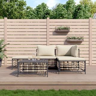 VidaXL Garten lounge set poly-rattan  