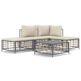 VidaXL Garten lounge set poly-rattan  