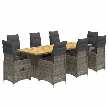 Bistro set poly-rattan