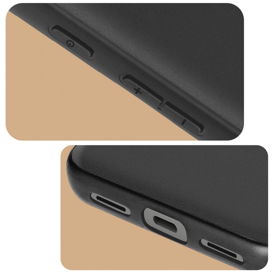 Avizar  Google Pixel 8 Lederhülle Schwarz 