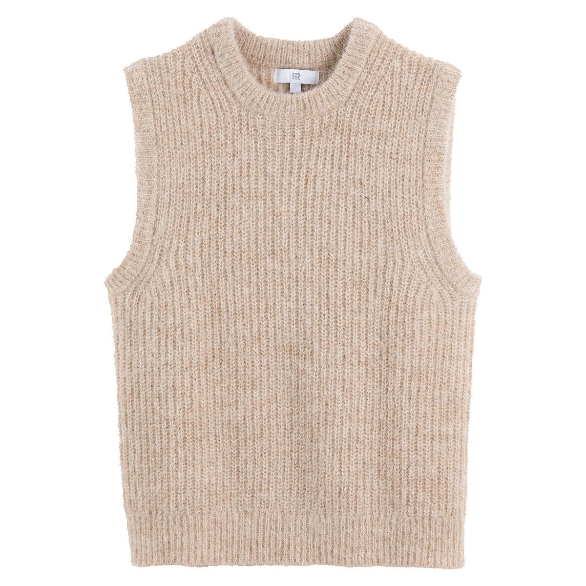 La Redoute Collections Gilet in misto alpaca  