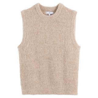 La Redoute Collections Gilet in misto alpaca  