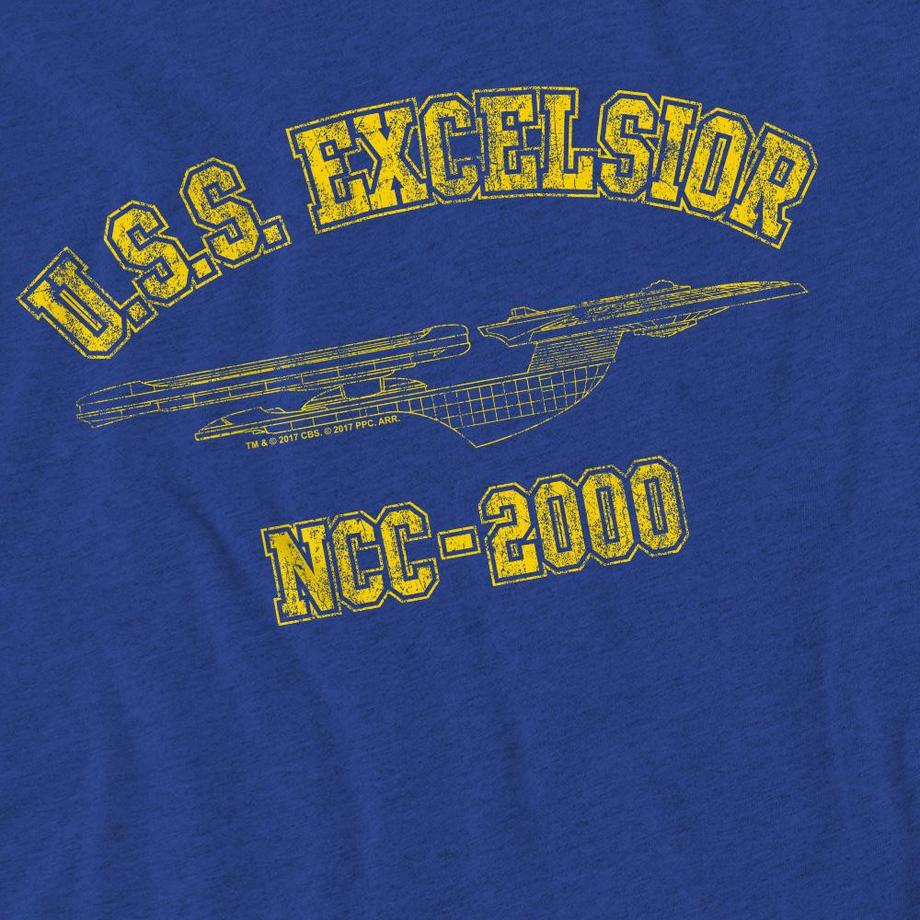 Star Trek Excelsior Athletic T-Shirt  