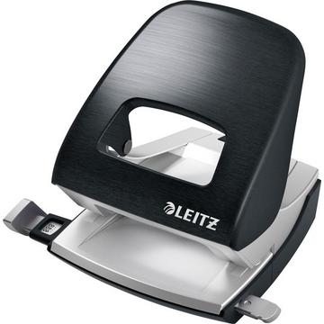 LEITZ Bürolocher NewNeXXt Metall 50060094 satin schwarz 30 Blatt