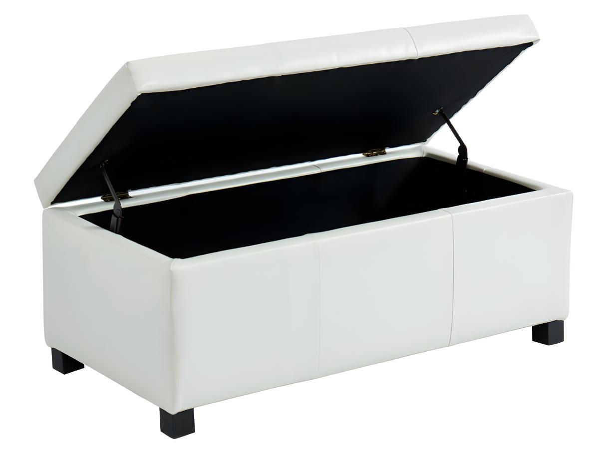 Vente-unique Sitzbank Sitztruhe Kunstleder FILIPPO  