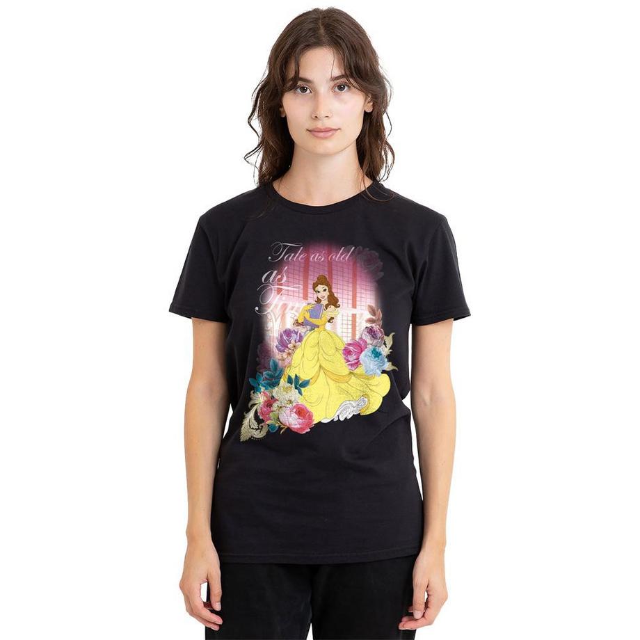 Beauty And The Beast T-Shirt avec imprimé Belle  